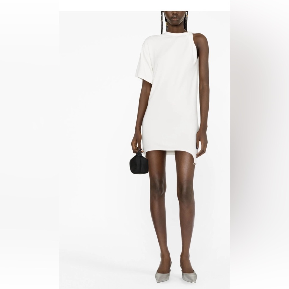 Courreges Elegant White Dress